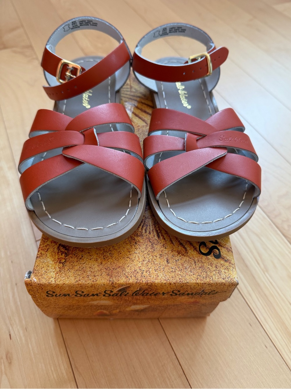 Salt Water Original Sandals - Paprika size W7